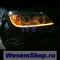 Светодиодная лента SHO-ME SL-60-WY в мягком корпусе с желтыми и белыми светодиодами. Лента быстро и легко устанавливается в фары автомобиля для подсветки и индикации поворота.